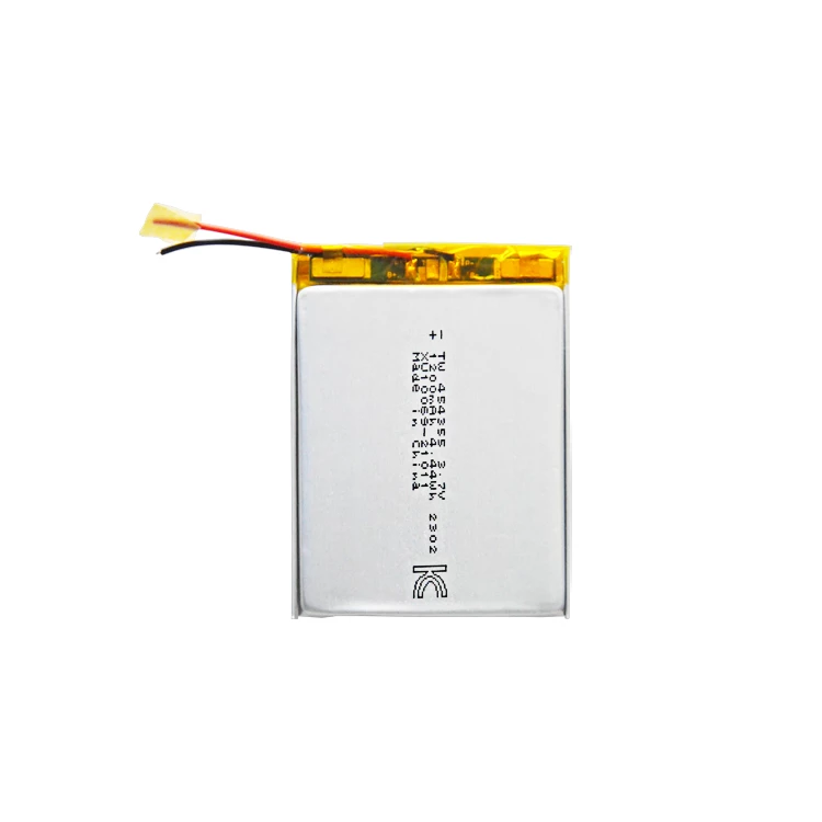 KC 3.7V lithium-ion battery pack 454355 1200MAH