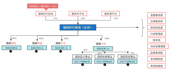 瑞森时代集团股权结构参考